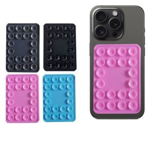 Popular Design 20-Piece Eco-Friendly Silicone Suction Cup <b>Stickers</b> Strong Adhesive Multifunctional Adsorption Mobile Phone - Product Image 1