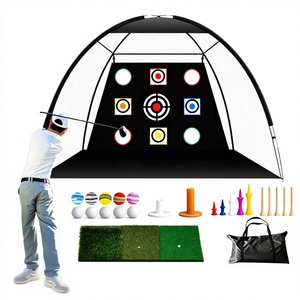 Nouveau produit transfrontalier le plus vendu : Ensemble de filet de golf pliable 9 trous pour entraînement en jardin, modèle GRS2643 - Product Image 5