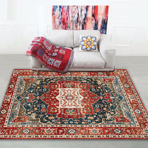 Tapis pliable <span class=keywords><strong>de</strong></span> haute qualité, décoration <span class=keywords><strong>de</strong></span> maison, Vintage, lavable, teinture, duveteux, <span class=keywords><strong>fausse</strong></span> <span class=keywords><strong>fourrure</strong></span>, tapis persan - Product Image 4
