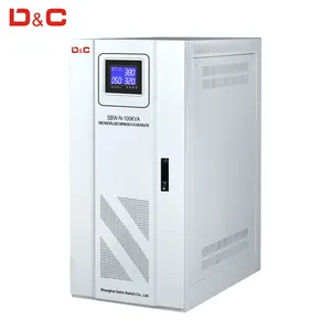 Shanghai Delixi SBW สามเฟส AC 380V 400KVA 300KVA 200KVA เครื่องควบคุมแรงดันไฟฟ้าอัตโนมัติโคลง350KVA 300 kVA