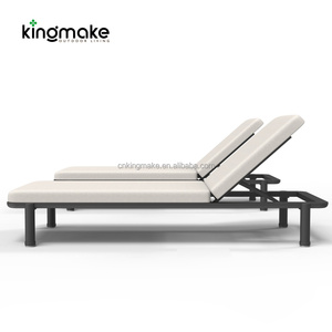 <span class=keywords><strong>Chaise</strong></span> longue moderne en aluminium <span class=keywords><strong>pour</strong></span> extérieur, démontable, <span class=keywords><strong>pour</strong></span> bord de <span class=keywords><strong>piscine</strong></span>, mobilier commercial de resort, transat de plage - Product Image 6