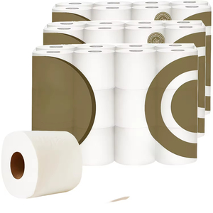 Rollos de Papel Higiénico Premium de 3 Capas de Pulpa de Bambú - Ecológicos e Hipoalergénicos para Piel Sensible - Empaquetado al por Mayor - Product Image 3