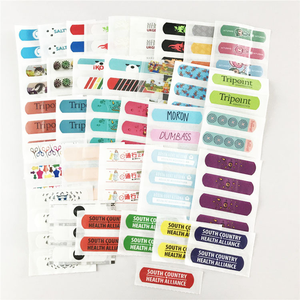 OEM Band-Pertolongan Pertolongan Perekat Penyembuhan Luka, Berbagai Ukuran Tahan Air Band-Aid Warna Khusus Olahraga Medis Hemostatik - Product Image 3