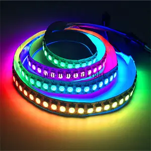 Ws281 ws2813 ws2815 sk6812 rgb, tira de led com cores mágicas do sonho digital