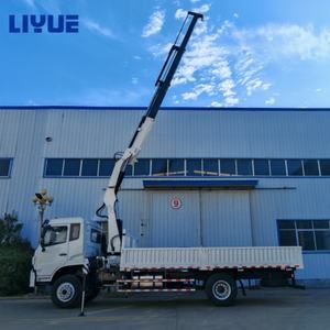 Mesin Hidrolik Knuckle Boom Lift Baru 2026 3/5/6/8/10 Ton, Struktur Atas di Truk - Product Image 2