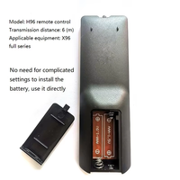 Télécommande H96 compatible avec les décodeurs x96 q+ TX3 X96MINI T95max hk1