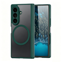 Nouvelle coque de téléphone 2026 pour Z Fold 8 Ultra, PC mat, magnétique, antichoc, protection 360°, charge sans fil, couleur unie