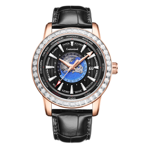 Reloj Mecánico Automático Tourbillon Hueco de 44 mm, Reloj de Hombre Luminoso a Prueba de Agua con Cielo Estrellado - Product Image 3