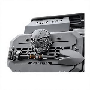 Estante de Expansión Táctica para Portón Trasero Tank 400 con Soporte para Cabeza de Calavera y Pala, Accesorios Todoterreno - Product Image 1