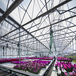 Custom-Designed Curved PC Board <b>Greenhouse</b> with Solar Power, Anti-Condensation Film & Noise Insulation for Herb Cultivation - Product Image 6