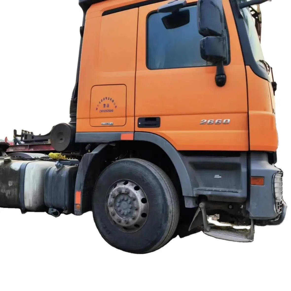 Gebrauchte Actros LKW Kopf 6*4 Gebraucht anhänger Mercedes V8 Doppel achsen 2660 Traktor In einwandfreiem Zustand