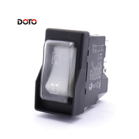 Interrupteur électromagnétique étanche KJD16 16A 250V IP55 avec protection contre les surtensions et les sous-tensions pour outils électriques 4 broches 5 broches