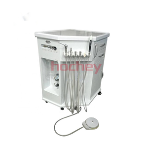 Diş hastane ekipmanları taşınabilir diş ünitesi ile 2 adet Handpiece boru diş birimleri ile kamera - Product Image 3