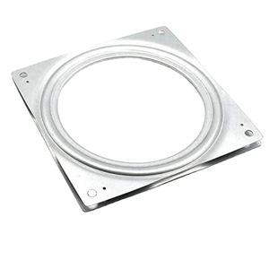 Plataforma Giratoria Cuadrada Hueca de 157 mm, Rotación de 360 Grados, Herraje de Acero al Carbono para Muebles, para Exhibidores - Product Image 3