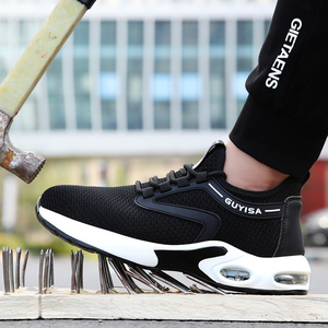 أحذية رياضية جديدة مريحة خفيفة الوزن من الفولاذ للرجال والنساء مضادة للسحق ومقاومة للثقب ، أحذية رياضية للعمل للحماية - Product Image 1