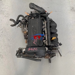 Оригинальный б/у бензиновый двигатель Hyundai G4FC, 4 цилиндра, 1.6 л, 100% протестирован, для Elantra, городской езды и дальних поездок - Product Image 5