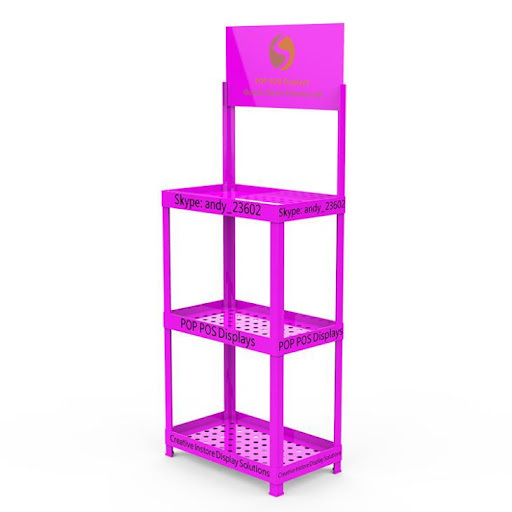 Beviis Custom Plastic Display Racks for Motor Oil Water Bottle Display Stands Plastic Shelf for Retail Store Shop — view 3