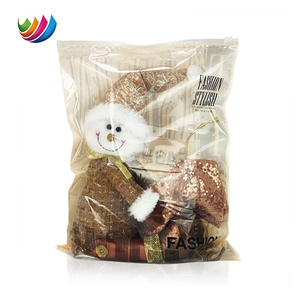 Biểu Tượng Tùy Chỉnh Frosted Dây Kéo Nhựa Matte Quần Áo Gói Pouch Túi PVC Bao Bì Túi Với <span class=keywords><strong>Ziplock</strong></span> Cho T-Shirt Giày Đồ Lót - Product Image 4