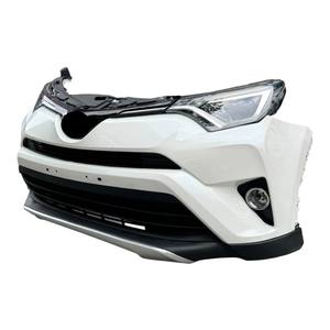 Parachoques delantero de calidad Original para <span class=keywords><strong>Toyota</strong></span> <span class=keywords><strong>RAV4</strong></span> 2019, parachoques delantero con faros para piezas de coche <span class=keywords><strong>RAV4</strong></span>, accesorios para carrocería de coche - Product Image 2
