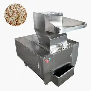 New design animal bone crusher beef bone crushing machine for pet feed meal