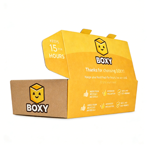 Boîte d'expédition pour chaussettes et vêtements, emballage d'expédition personnalisé, boîte pliable en carton ondulé E Flute, fabricant sur mesure - Product Image 3