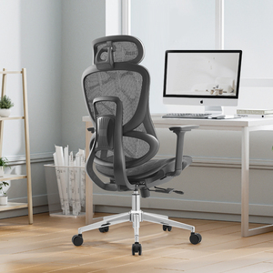Giá sỉ Nội thất văn phòng Ghế lưới toàn phần Ghế văn phòng ergonomic Ghế xoay Sillas De Oficina Bàn làm việc nhà mềm mại - Product Image 2
