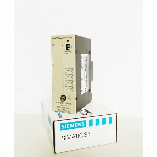 6ES5 464-8MB11 Analog Input Module for PLC I/O Signal Acquisition
