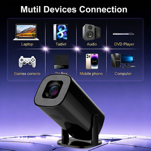 โปรเจคเตอร์เกมอัจฉริยะแบบพกพา Android WiFi 6 BT 5.0+ คอนโซลเกมย้อนยุค LCD โฮมเธียเตอร์กลางแจ้ง - Product Image 5
