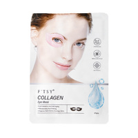 Haute qualité OEM collagène masque pour les yeux huile de cynorrhodon extrait de pépins de raisin soins des yeux patchs papillon forme Hydr Ating peau masque pour les yeux