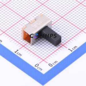 SS-12F20-G070 Slide Switch Through hole Component (THT) Switch Single Pole Double Throw Rectangle Pin Header PC Pin 10.5mm - Product Image 1