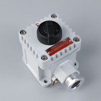 Interrupteur à bouton rotatif antidéflagrant conforme à ATEX IECEx avec indice IP66 Boîte à bouton-poussoir antidéflagrant