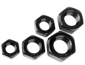 Écrous hexagonaux en acier inoxydable noir en gros M2, <span class=keywords><strong>M3</strong></span>, M5, M6, M8, M10, M12, M14, M16, M20 - Product Image 2