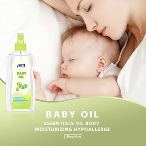 Conjunto de etiquetas de aceite de bebé en grandes cantidades personalizado al por mayor, extracto de coco y fórmula en polvo para el cuidado de la piel sensible, Aceite hidratante para bebé - Product Image 2
