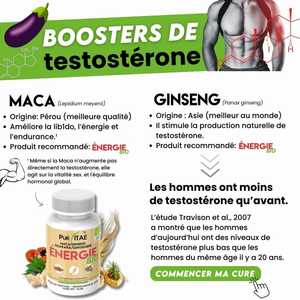 Complément de ginseng coréen naturel - Boost d'énergie et soutien de la concentration mentale Sans gluten 60 capsules Convient à une utilisation quotidienne - Product Image 3