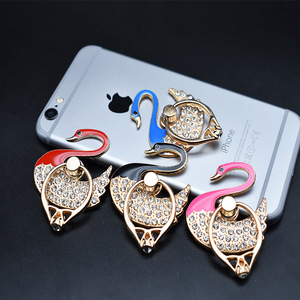 <span class=keywords><strong>Peacock</strong></span> kim loại kim cương thiết kế 360 độ xoay điện thoại khung Nhẫn linh hoạt chống thả không thấm nước điện thoại di động đứng - Product Image 2