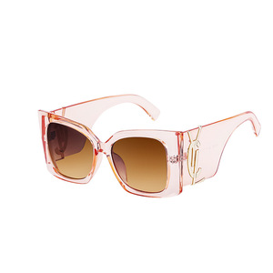 <span class=keywords><strong>Lunettes</strong></span> de soleil <span class=keywords><strong>tendance</strong></span> Partagas pour femmes, monture surdimensionnée œil de chat, protection UV400, avec logo personnalisé, vente en gros - Product Image 6