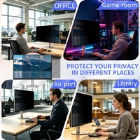 Pasokan Langsung Pabrik Filter Layar Privasi 32 Inci 16:9 untuk Monitor Desktop HP Anti Spy Anti Silau Pelindung Layar Privasi