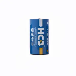 Fabricante de celdas cilíndricas HCB ER34615H Batería de litio primaria 3,6 V Alta capacidad 19000mAh Medidor inteligente Batería de tamaño D