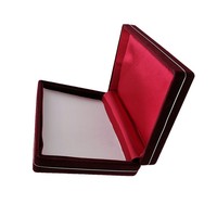 Caja de Exhibición para Monedas Conmemorativas y Medallas, Estilo Deportivo, Marco Metálico, Terciopelo Borgoña, con Bisagra de Resorte y Logotipo Personalizado, Directo de Fábrica EVERWIN