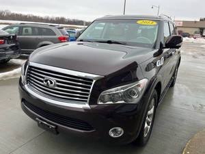 รถยนต์มือสองราคาส่งถูก ปี 2013 QX56 4x4 4 ประตู SUV พวงมาลัยซ้าย เบาะหนัง กล้องมองหลัง ไฟหน้า LED - Product Image 3