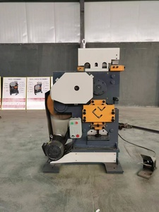 Máquina Punzonadora Hidráulica Mecánica de Metal Bibo de Alta Potencia con Motor de 2.2KW, 900 KN de Fuerza y 12mm de Espesor de Corte - Product Image 1