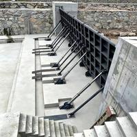 Barrière d'arrêt fiable pour la maintenance des centrales hydroélectriques et les applications de blocage temporaire de l'eau
