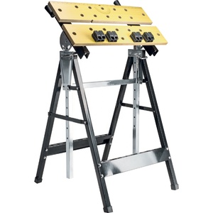 Adjustable Woodworking Table <strong>Work</strong> Bench <strong>Stand</strong> Saw Horse Portable Folding <strong>Work</strong> Bench - Product Image 4