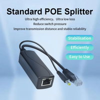SDAPO PS5712AT Répartiteur PoE 12V 2A 1500V Isolation haute tension Norme IEEE802.3af/at Puissance totale 24W 44-57V 30W