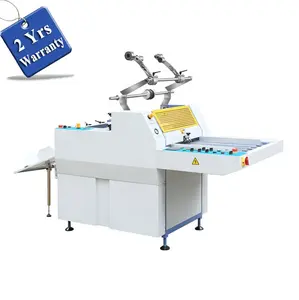 YFML920A anti curve semi auto paper pu book cover laminating machine