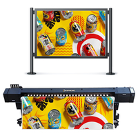Graphking Fabrication 3.2m 10ft Imprimante Eco Solvant Grand Format Traceur Large Bannière Vinyle Toile Bâche Machine D'impression