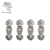 Tornillo Decorativo para Ataúd Chapado en Oro 6 #   Tornillos de Caja de Seguridad con Diseño de Cruz Ornamentada para Artículos Funerarios