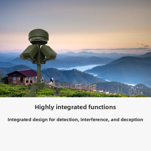 Drone-aanvalssysteem UAV-detector, -onderdrukker, navigatie- en afleidingsapparaat, geïntegreerde alles-in-één oplossing, vaste/voertuiggeïnstalleerd - Product Image 2