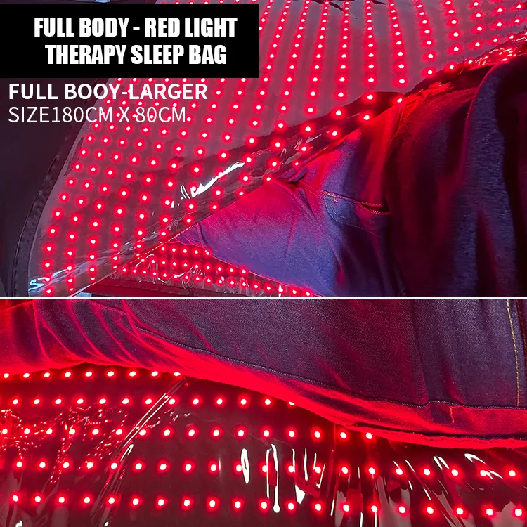 360 Full Body Red Light Therapy Bed Blanket Pain Reliefs LED Light Bagplus pro red light therapy device for whole body