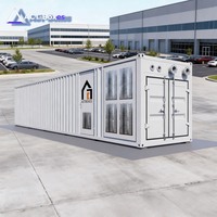 Solution de ferme minière en conteneur refroidie par eau pour l'hébergement de mineurs ASIC Bitcoin